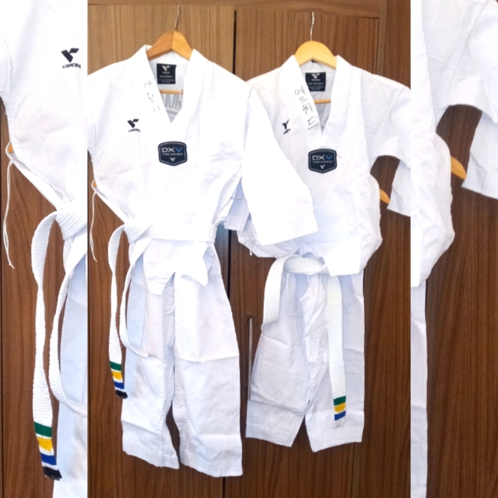 Vision Karate Kid Uniforms (2) - Dragon Martial Arts - Used